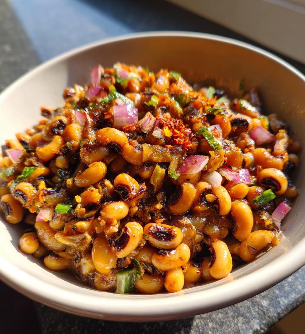 spicy black eyed peas