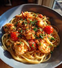 spicy lobster pasta