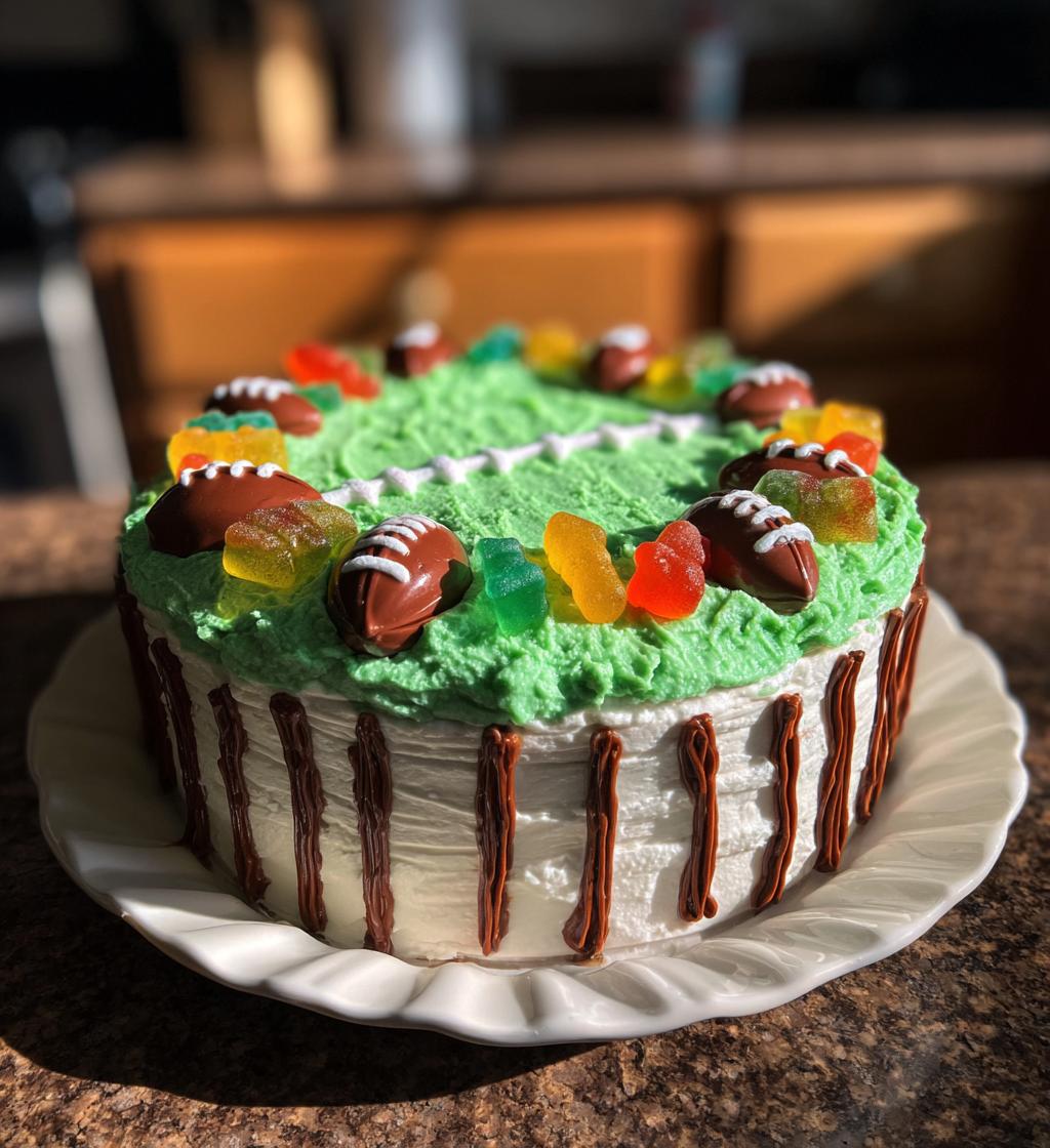 stadium cake football
