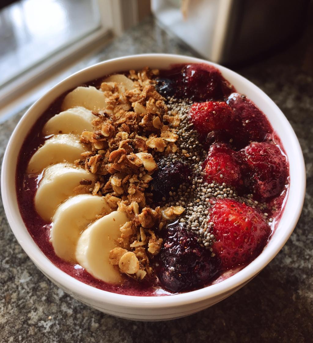 super thick smoothie bowl