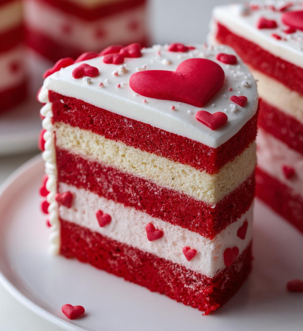 valentine bento cake designs
