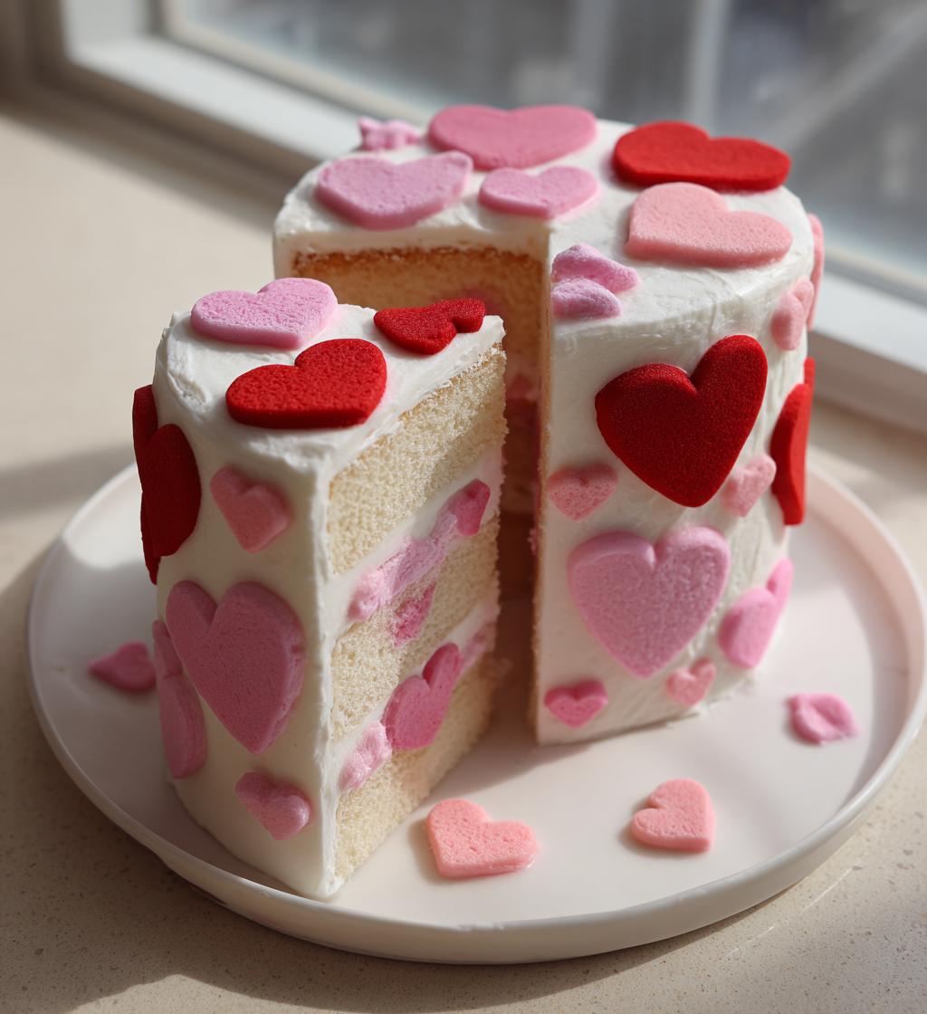 valentine bento cake