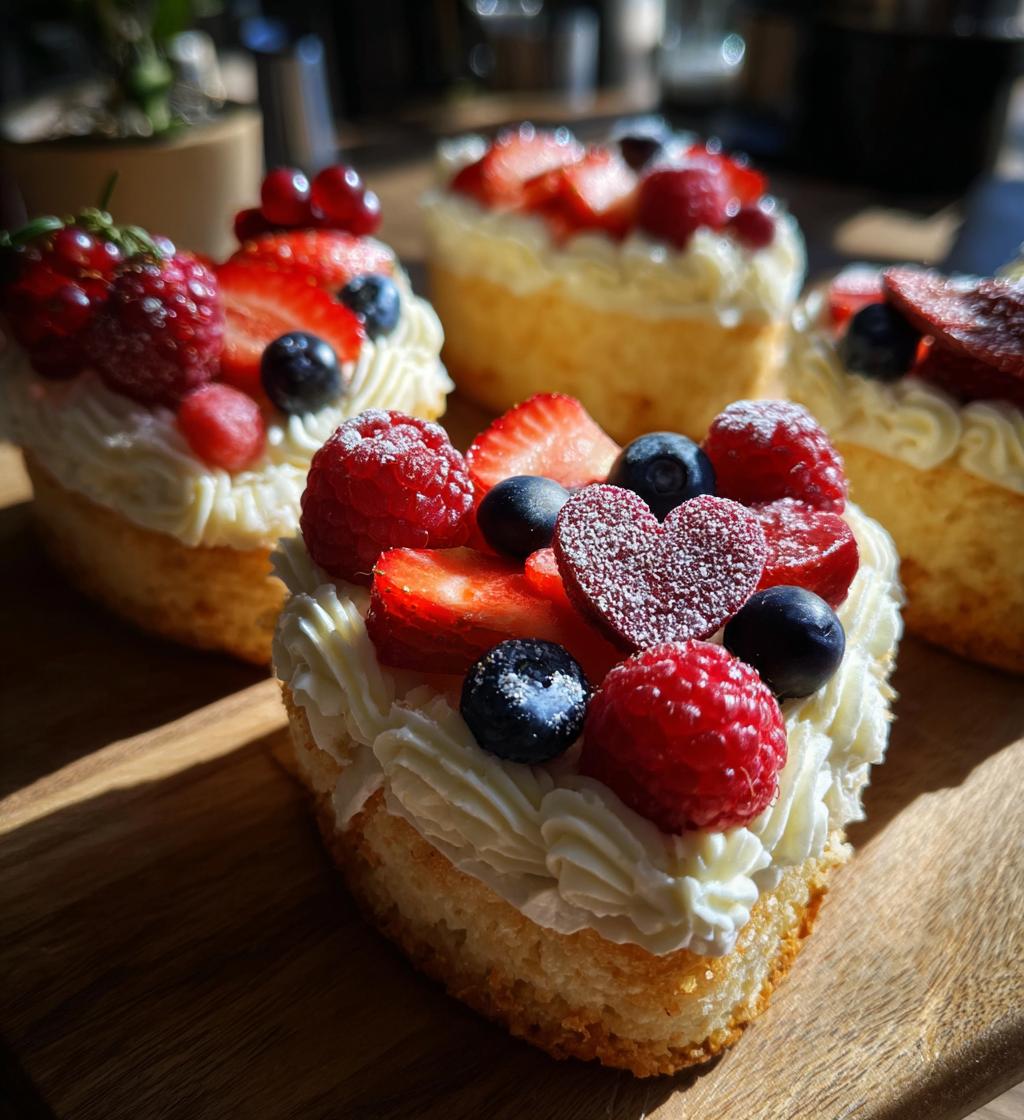 valentine bento cakes