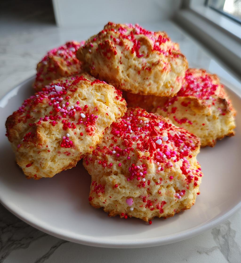 valentine biscuits