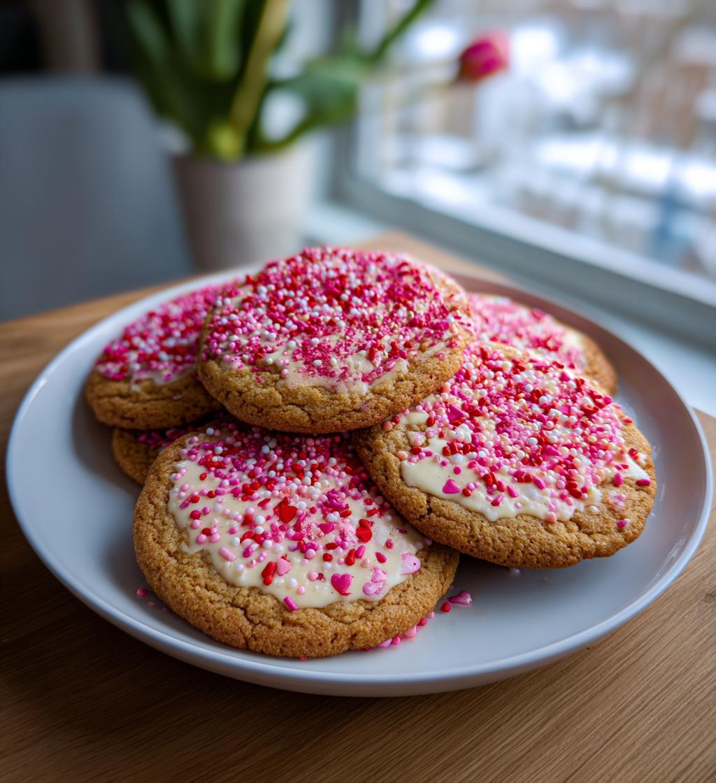 valentine bridal shower cookies