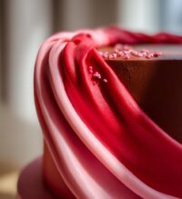 valentine cake fondant