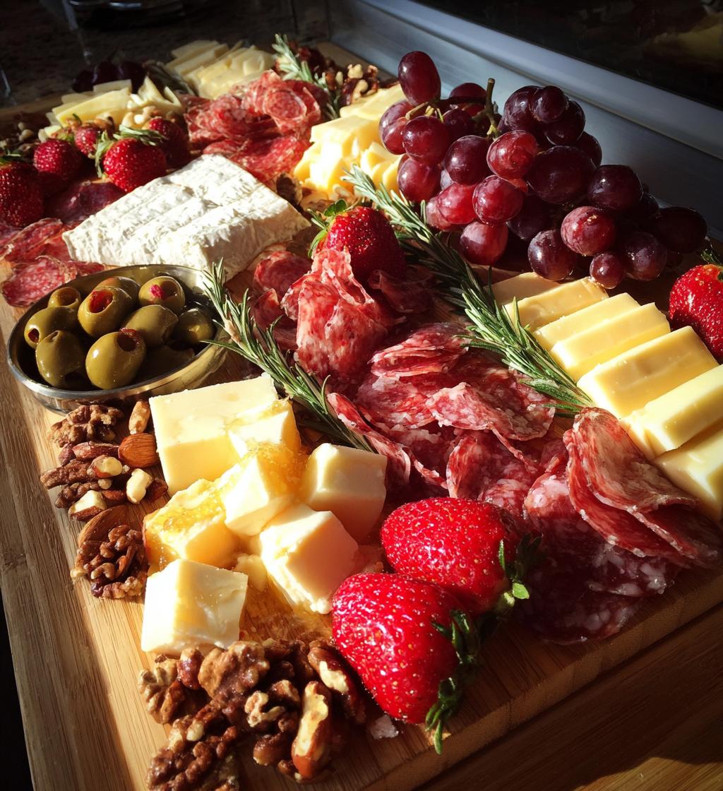 valentine charcuterie board