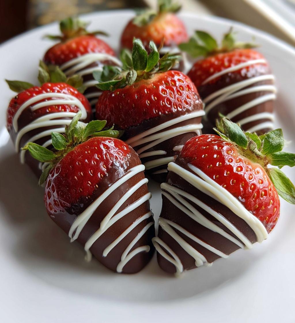 valentine chocolate covered strawberries