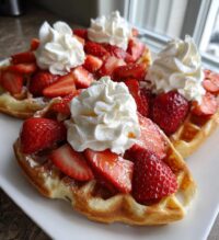 valentine waffles
