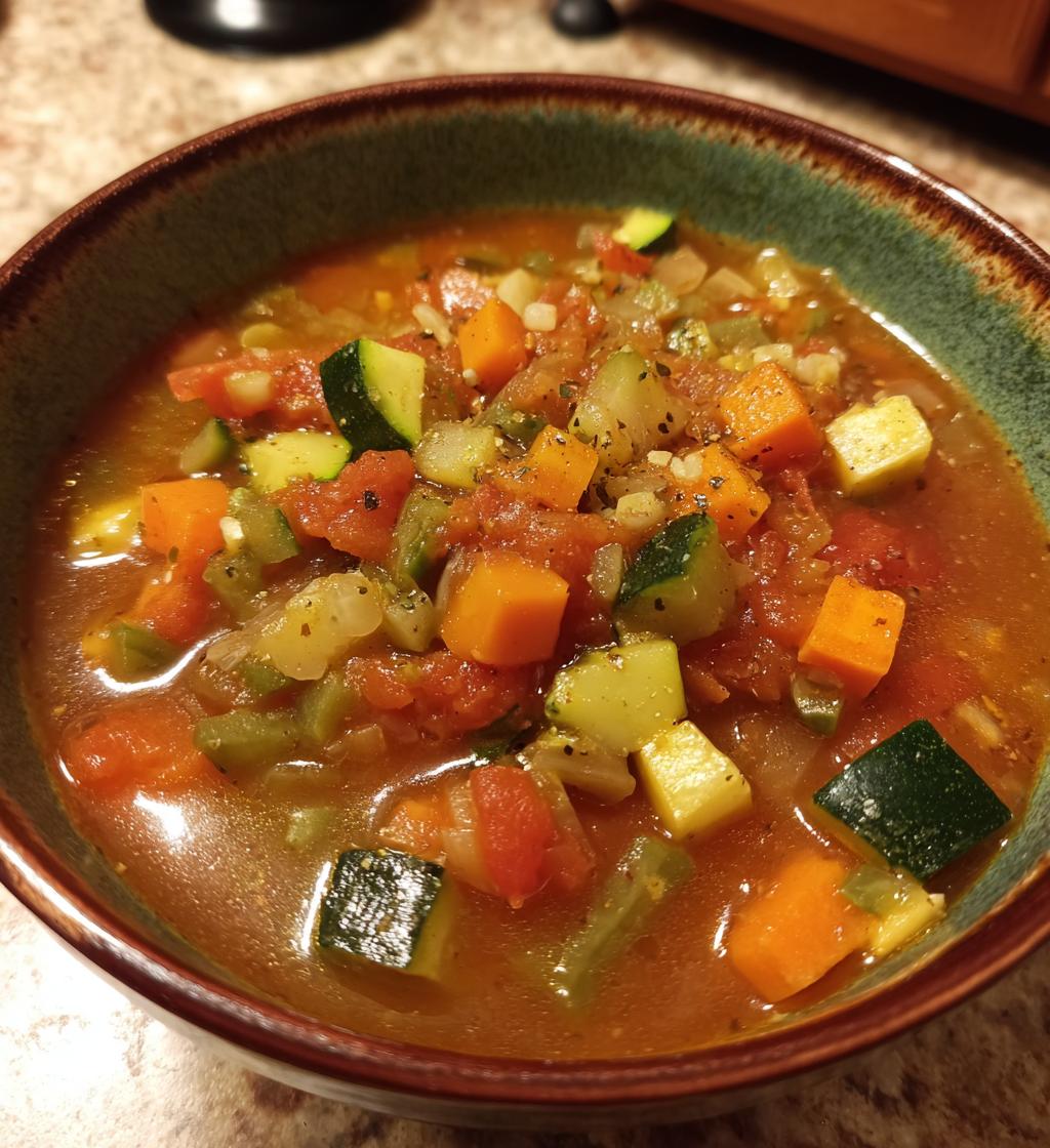 vegetable soup daniel fast