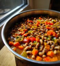 vegetarian black eyed peas