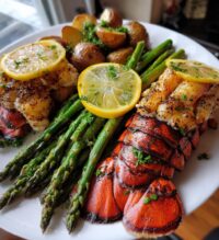 what to serve with lobster tails