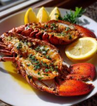 whole lobster plating