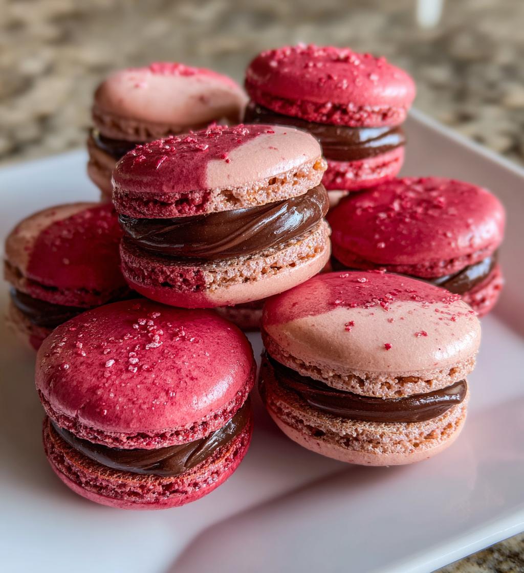 24 pack valentines inspired macarons