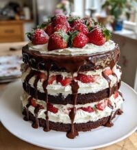 3 tier valentines cake