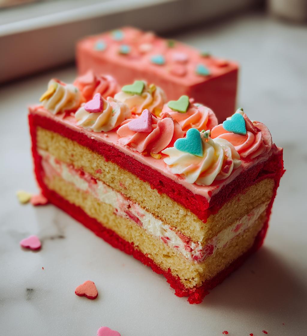 bento cake valentines