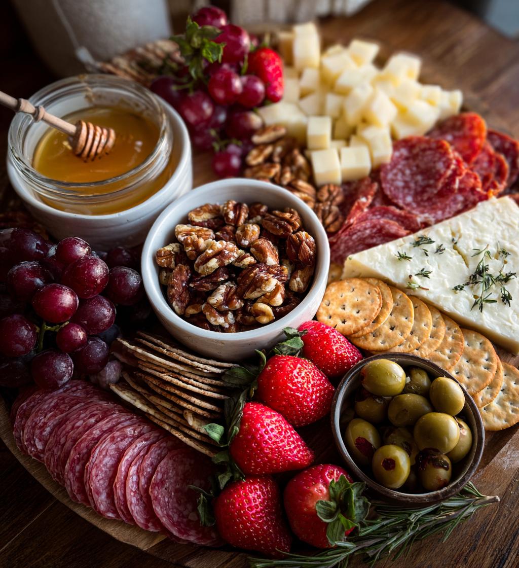 charcuterie board valentines day