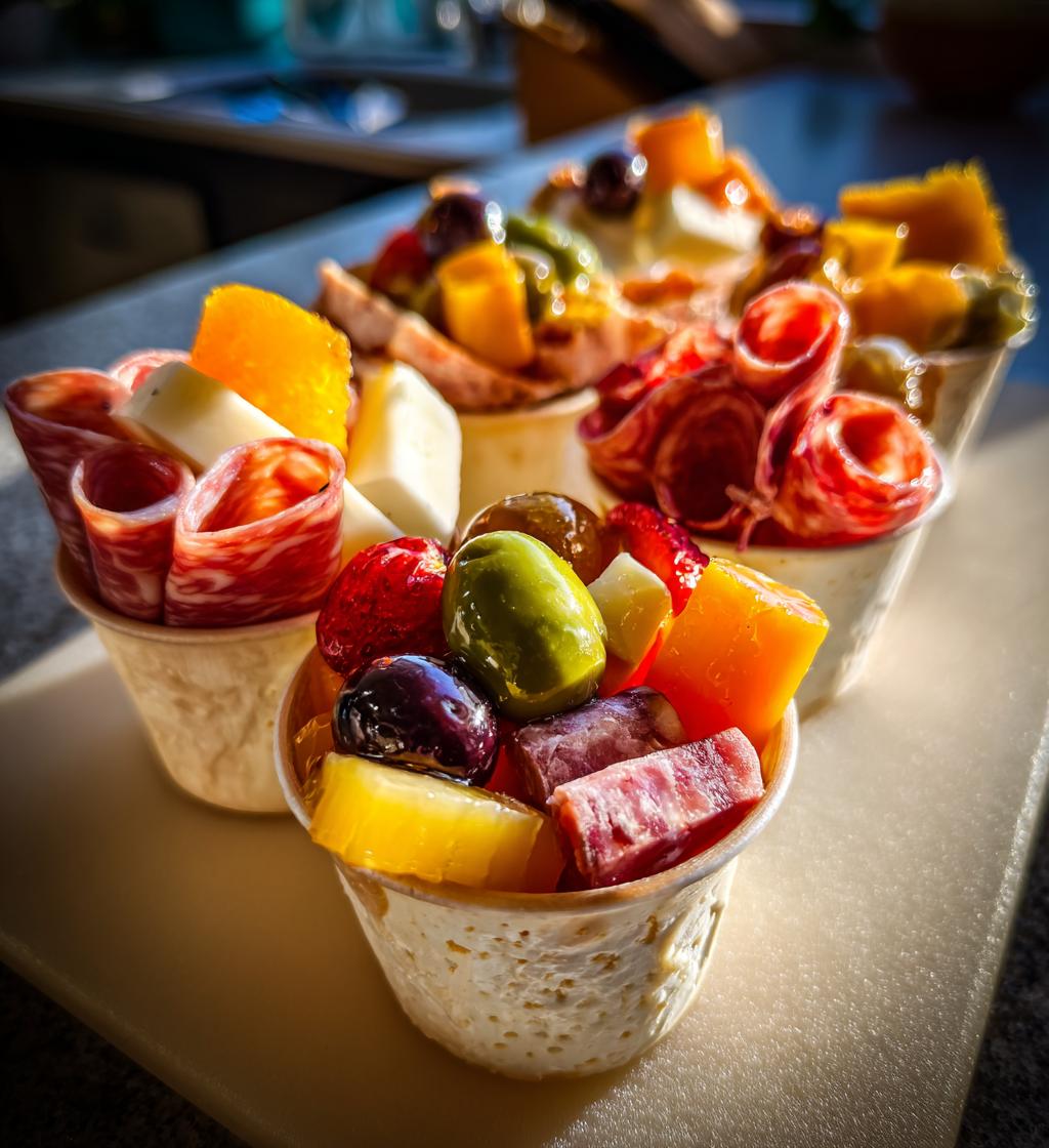 charcuterie cups valentines