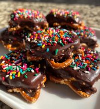 chocolate covered pretzels valentines