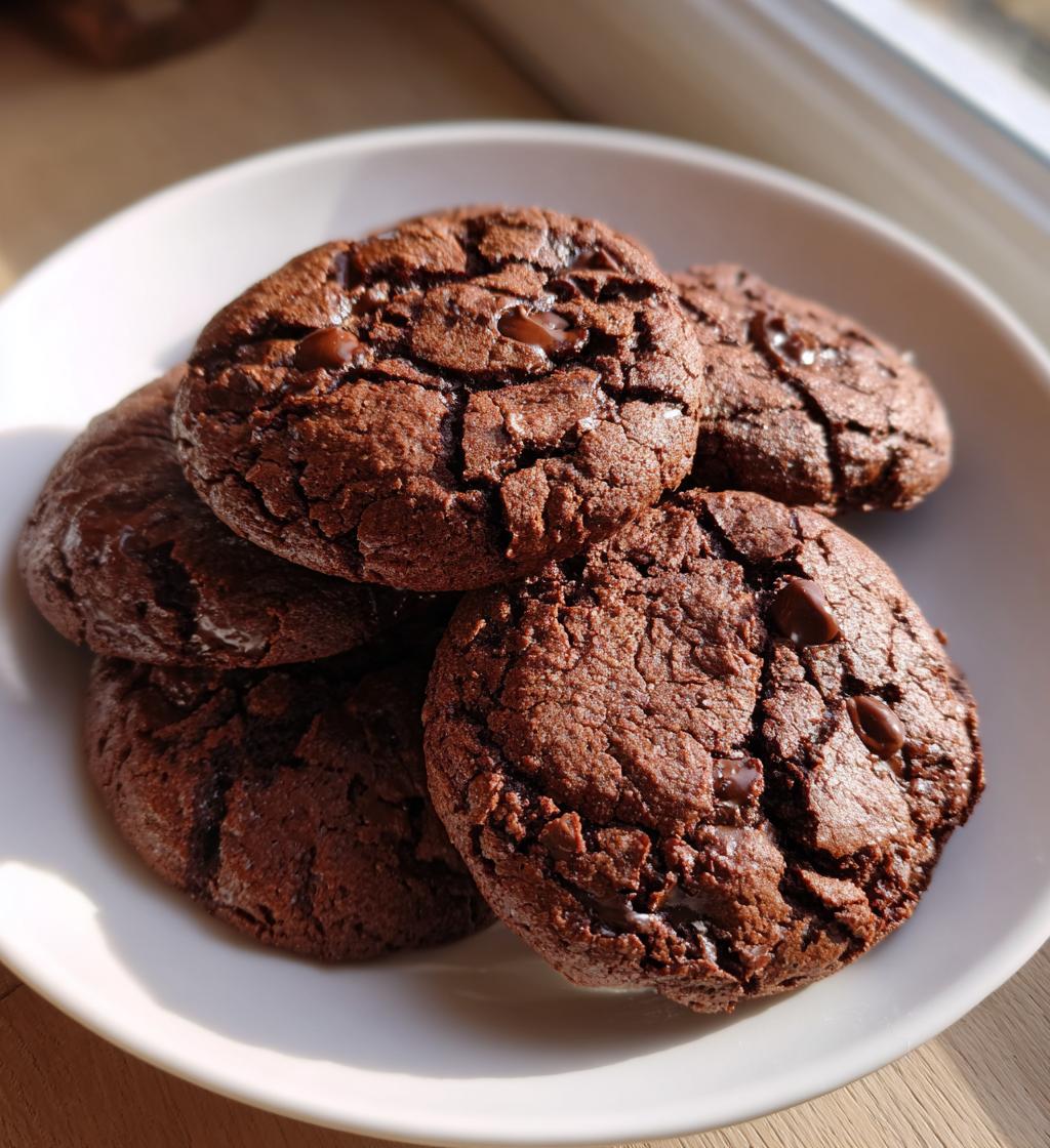 chocolate valentines cookies