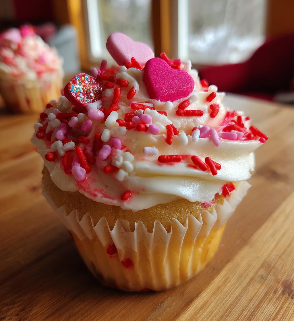 cupcake decorating valentines day