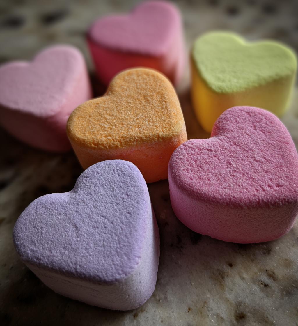 cute valentines day candy hearts