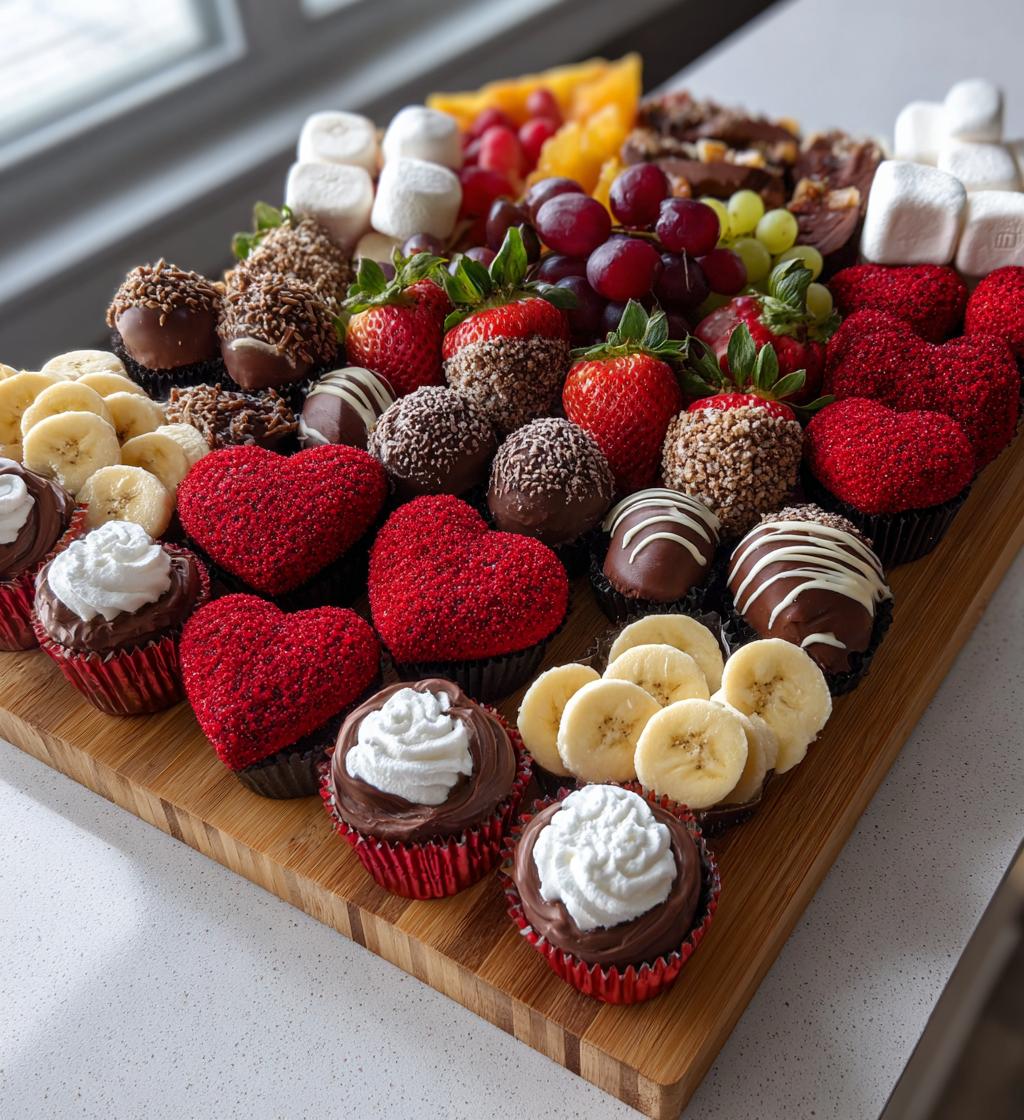 dessert board valentines