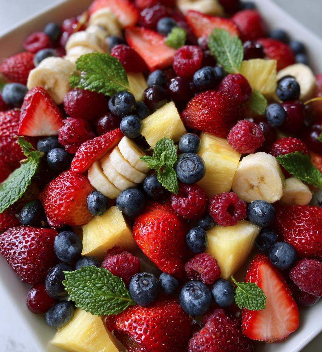 fruit platter valentines day