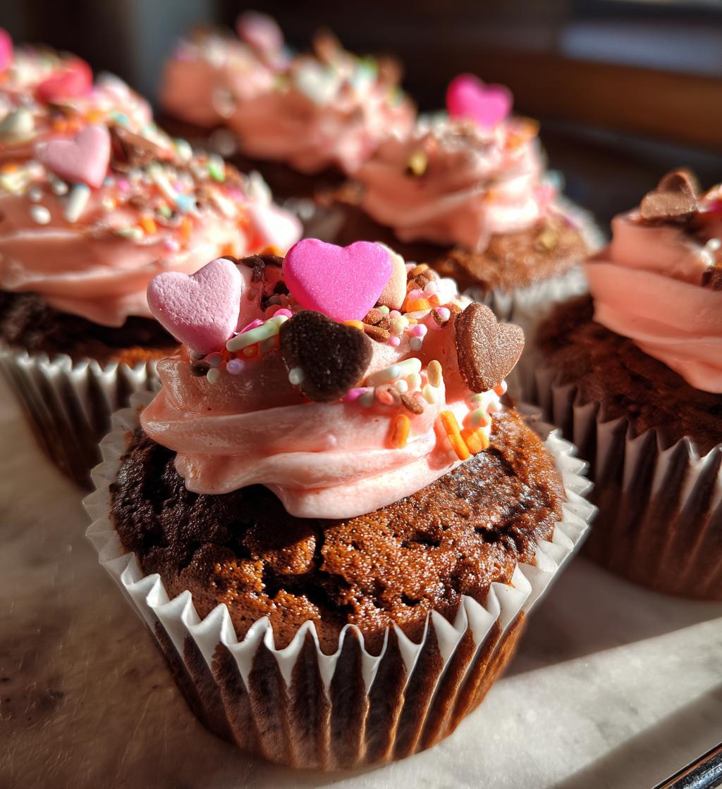 funny valentines cupcakes