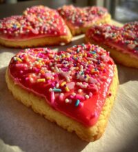 heart snacks valentines day