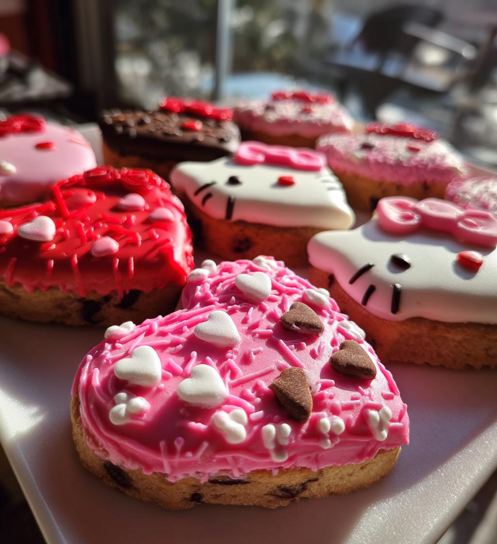 hello kitty valentines cookies