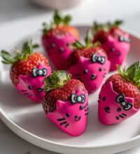 hello kitty valentines strawberries