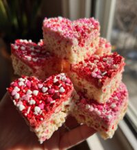 rice krispie treat valentines