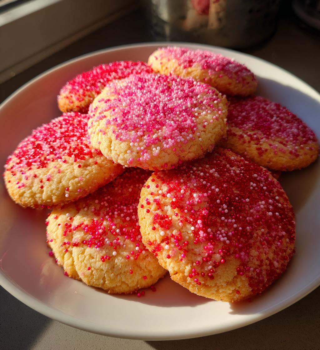 simple valentines cookies