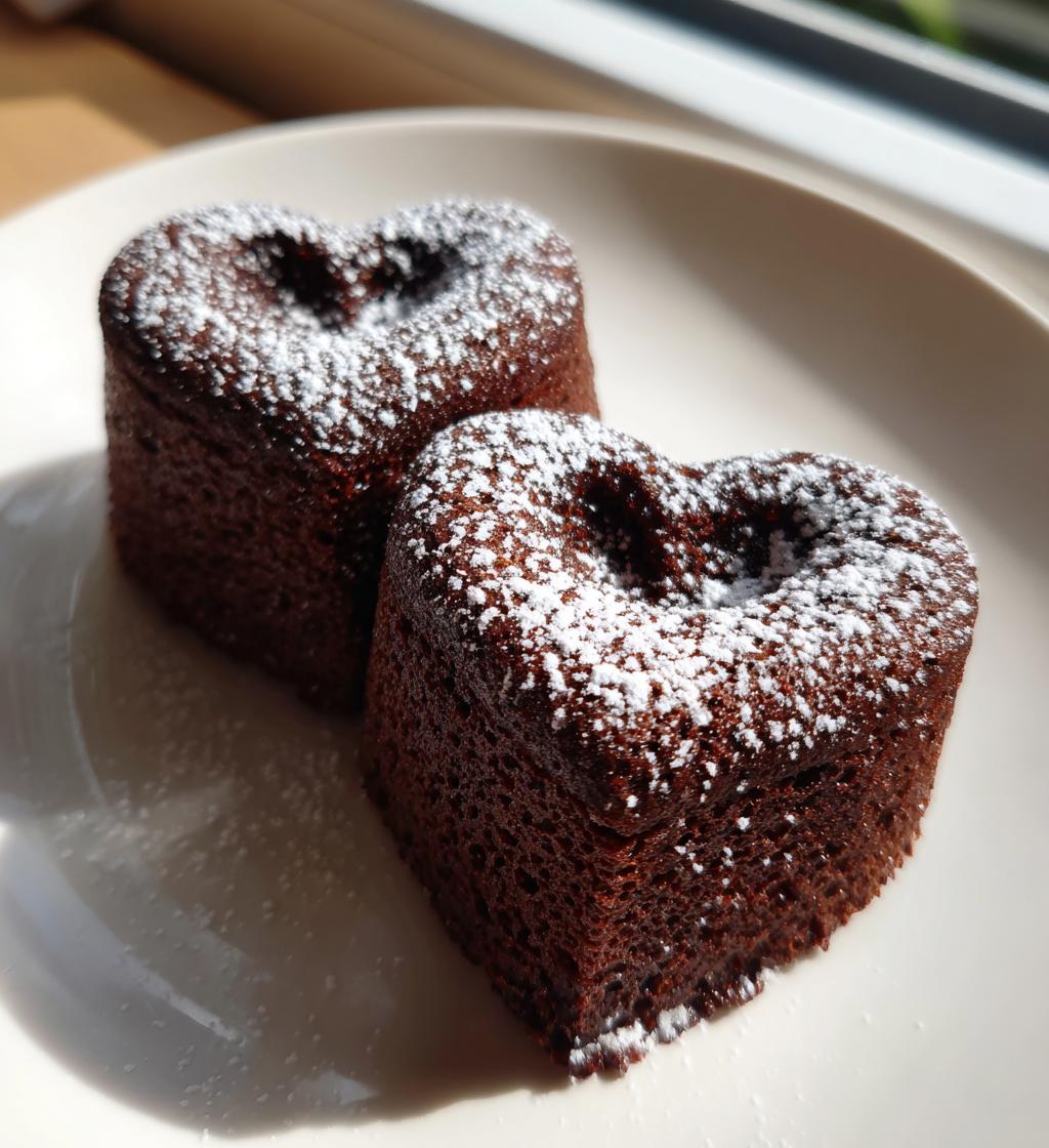 small heart cakes valentines day