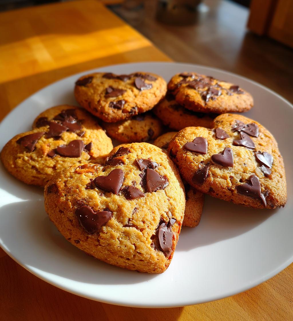 sourdough discard valentines cookies