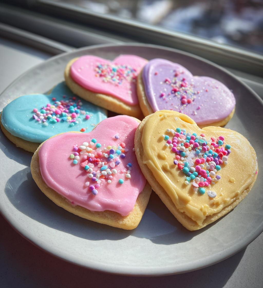 teacher valentines cookies