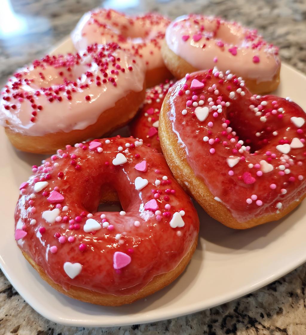 valentine donuts ideas