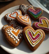 valentine gingerbread