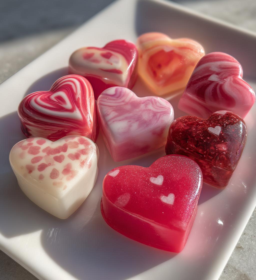 valentine heart candy