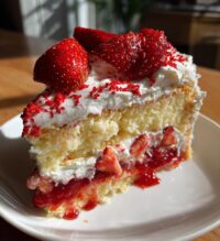 valentine poke cake