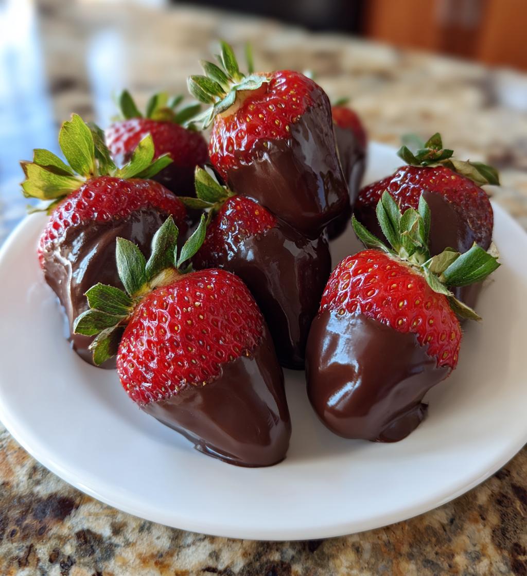 valentine strawberries