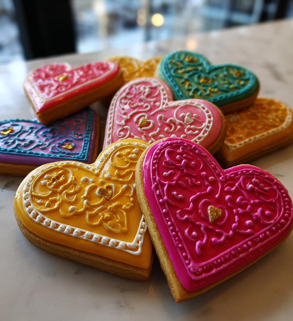 valentines baking