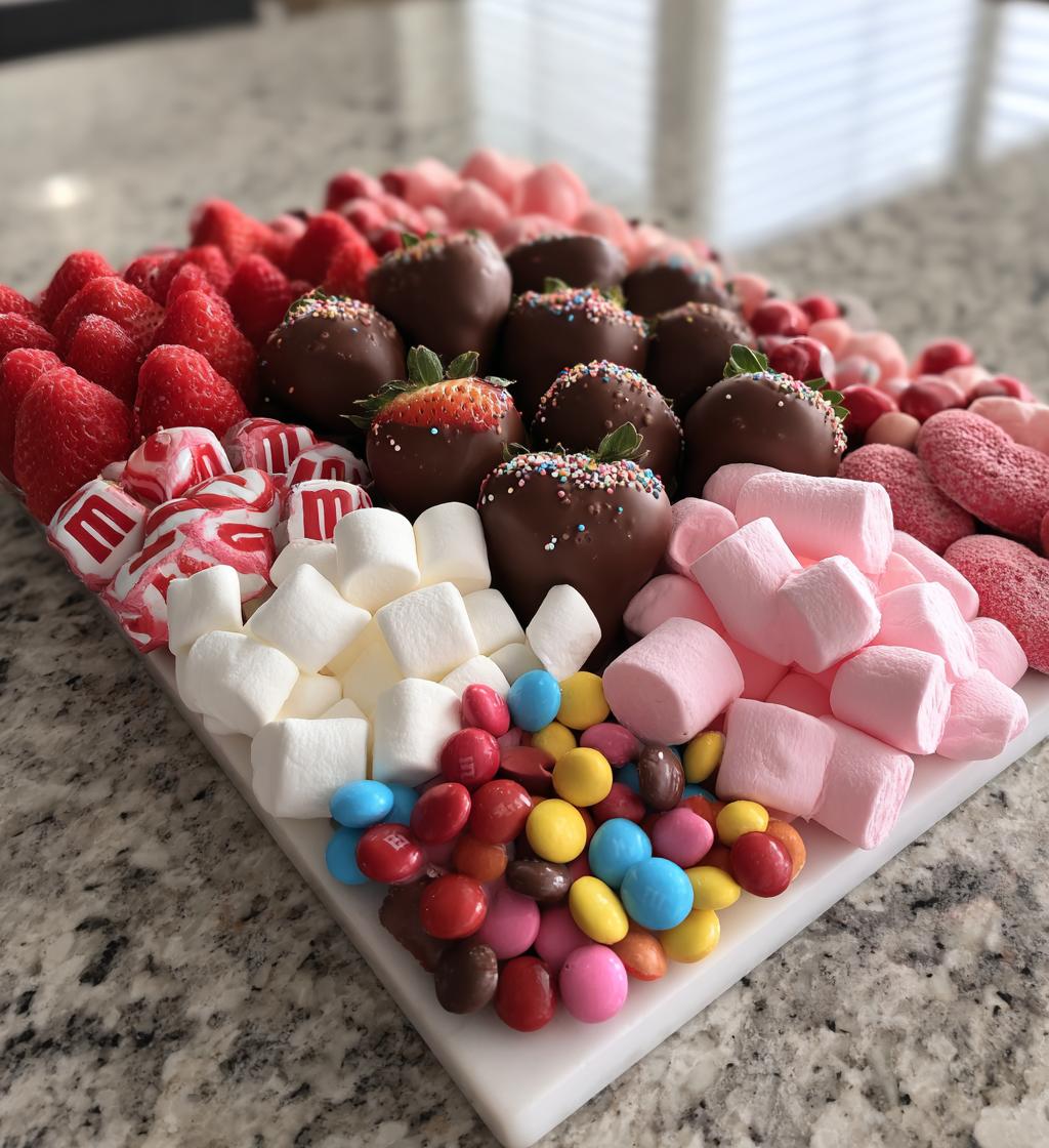 valentines candy board