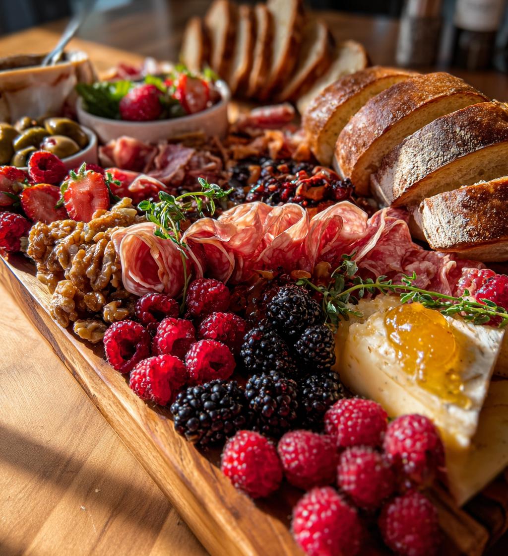 valentines charcuterie board for two