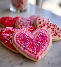 valentines cookie decorating