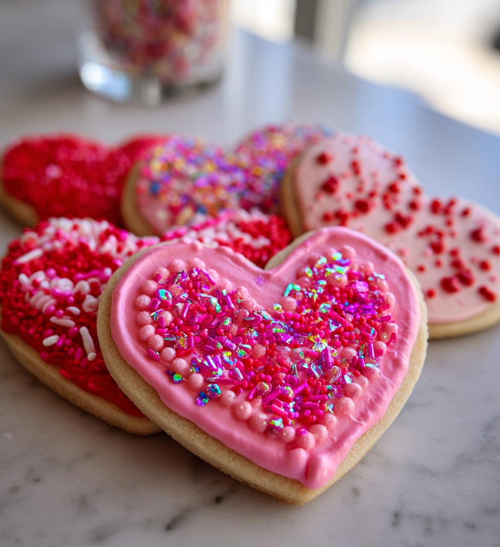 valentines cookie decorating