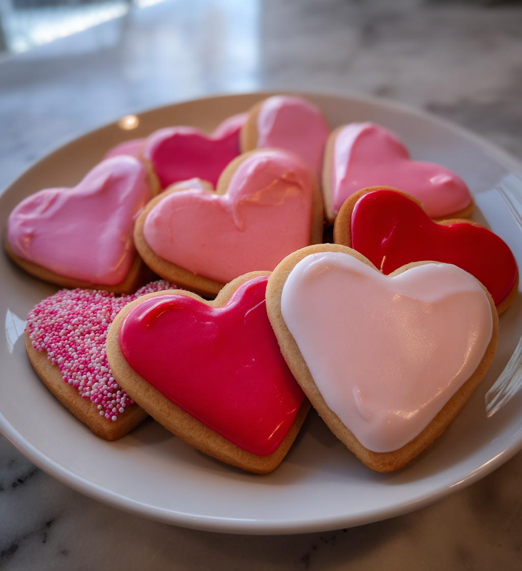 valentines cookies royal icing