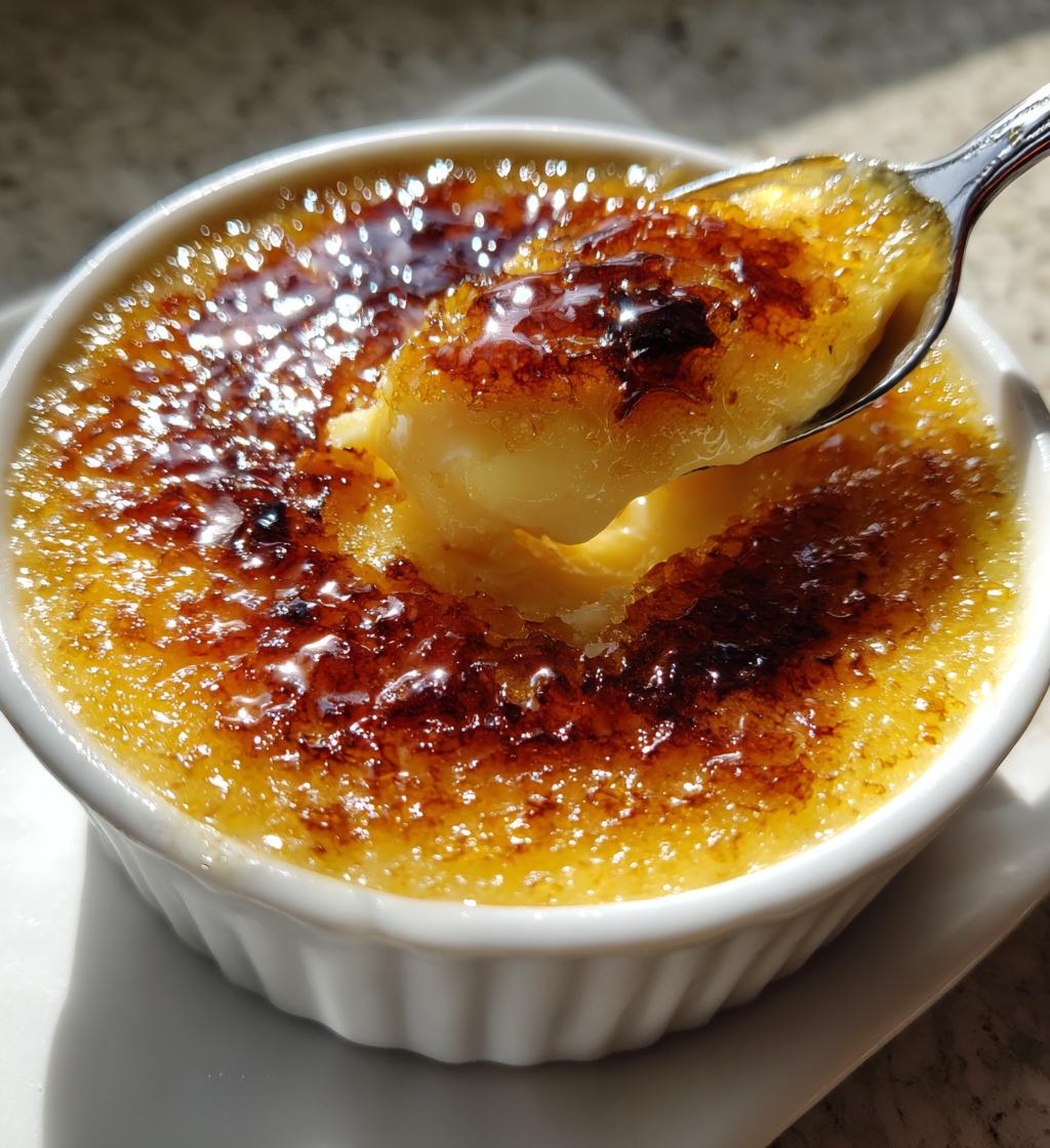 valentines creme brulee