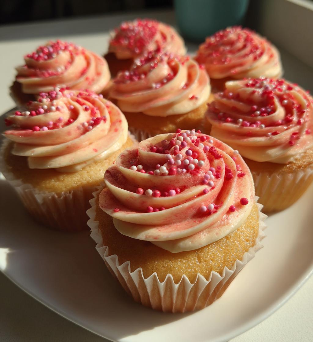 valentines cupcake design